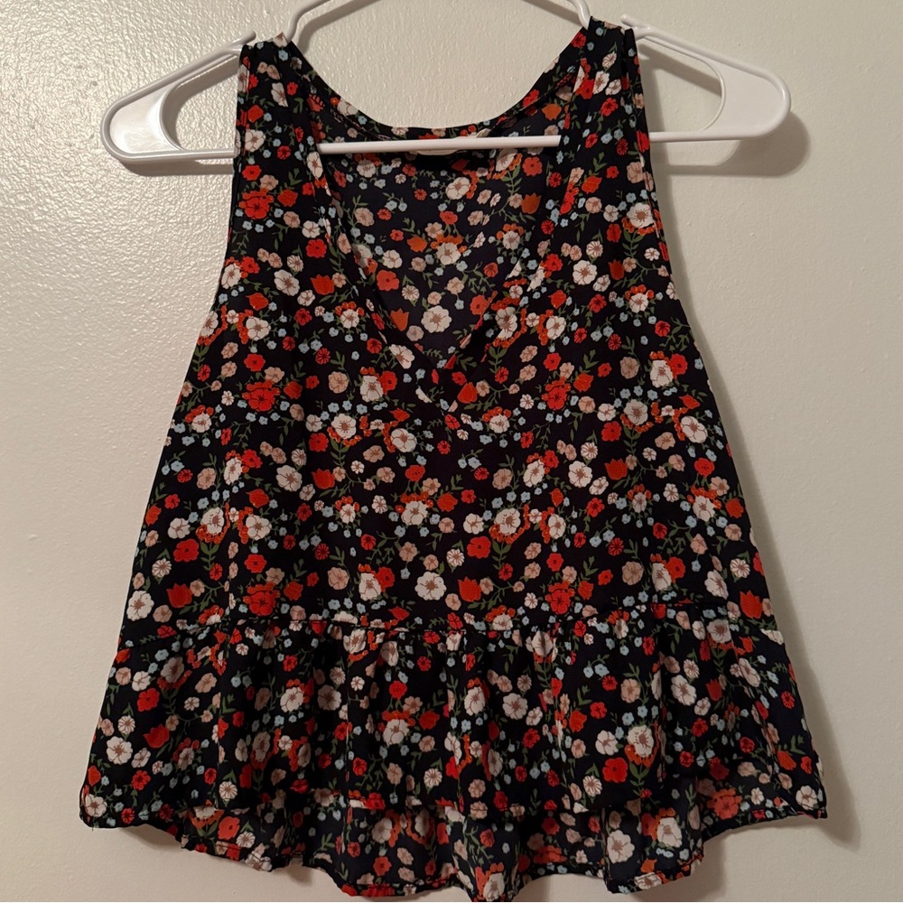 Honey Punch Floral Tank Top - High Low Style